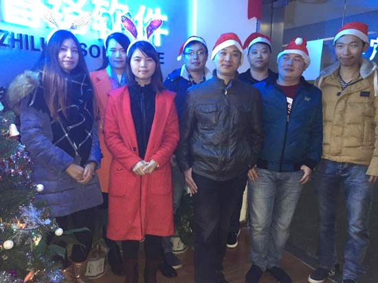 你們公司圣誕節怎么過？智絡軟件圣誕節狂歡節